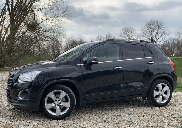 Chevrolet Trax cena 34900 przebieg: 237580, rok produkcji 2014 z Wrocław małe 742